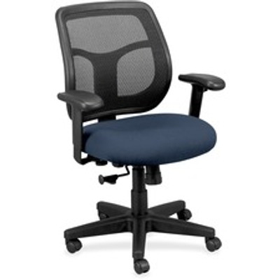 Eurotech Apollo MT9400 Mesh Task Chair - Navy Seat Color - Fabric Seat Material - 5-star Base - 1 Each