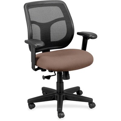 Eurotech Apollo MT9400 Mesh Task Chair - Beach Seat Color - Fabric Seat Material - 5-star Base - 1 Each