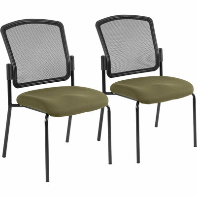 Eurotech Dakota 2 7014 Guest Chair - Vine Seat Color - Fabric Seat Material - Steel Frame Material - Four-legged Base - 1 Each