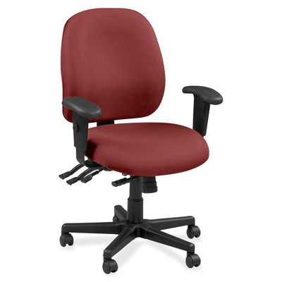 Eurotech 4x4 49802A Task Chair - Tulip Seat Color - Fabric Seat Material - Tulip Back Color - Fabric Back Material - 5-star Base - Shire Tulip - 1 Each