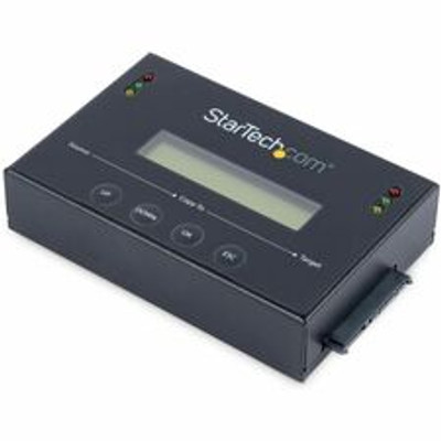StarTech.com Standalone 2.5 / 3.5" SATA Hard Drive Duplicator and Eraser - Standalone - TAA Compliant - 1 x Source Drive(s) Supported - 1 x Destination Drive(s) Supported - Serial ATA Drive Interface