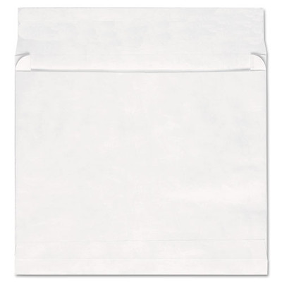 Deluxe Tyvek Expansion Envelopes, End Load (vertical), #13 1/2, Square Flap, Self-adhesive, 10 X 13, 2" Exp., White, 100/box