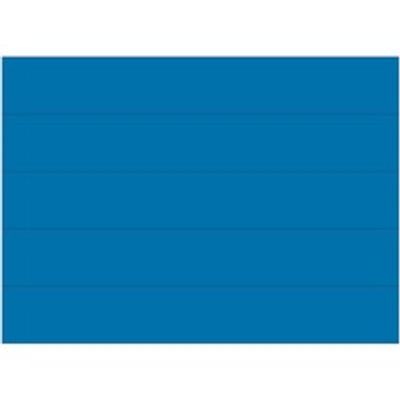 MasterVision 6" Magnetic Dry Erase Strips - 0.88" Length x 6" Width - Blue - For Board, Color Coding - 25 / Pack