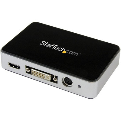 StarTech.com USB 3.0 HD Video Capture Device - Functions: Video Conversion, Video Encoding - USB 3.0 - 1920 x 1080 - 60 fps - NTSC, PAL-M, PAL60 - DVI - 1 Each - PC - External - TAA Compliant