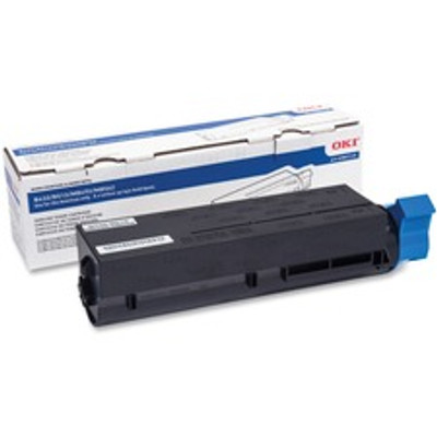 Oki Original LED Toner Cartridge - Black - 1 Each - 12000 Pages