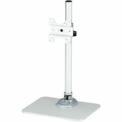 StarTech.com Single Monitor Stand - Adjustable - Steel - Silver - Up to 34" Screen Support - 30.86 lb Load Capacity - 4.10" Height x 13" Width - Desktop, Tabletop - Steel, Plastic, Aluminum - Silver - TAA Compliant