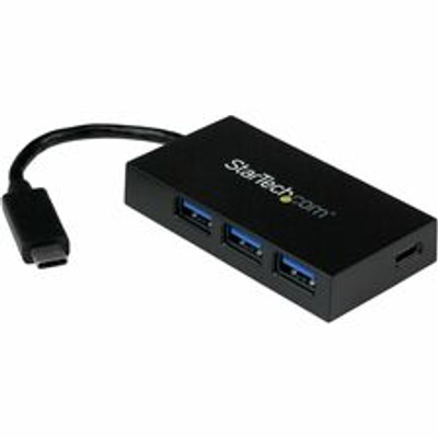 StarTech.com 4-Port USB 3.0 Hub - USB-C to 1x USB-C and 3x USB-A - USB Type C - External - 4 USB Port(s) - 4 USB 3.1 Port(s)