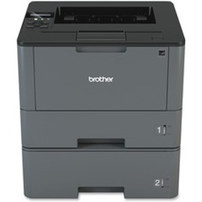 Brother HL HL-L5200DWT Desktop Laser Printer - Monochrome - 42 ppm Mono - 1200 x 1200 dpi Print - Automatic Duplex Print - 820 Sheets Input - Ethernet - Wireless LAN - 50000 Pages Duty Cycle - Plain Paper Print - USB