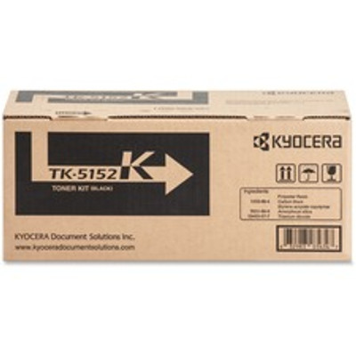Kyocera TK-5152K Original Laser Toner Cartridge - Black - 1 Each - 12000 Pages