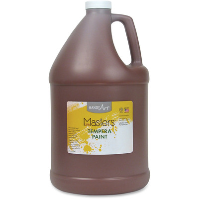 Handy Art Little Masters Tempera Paint Gallon - 1 Color(s) - Brown - 1 gal - 1 Each