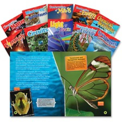 Shell Education Let's Explore Physical Science Grades 4-5 Book Set Printed Book - Shell Educational Publishing Publication - Book - Grade 4-5 - 10/Set