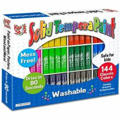 Kwik Stix Kwik Stix 144-Piece Tempera Paint Sticks - 144 Color(s) - Assorted - 144 / Box