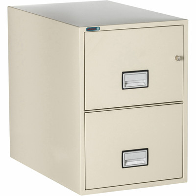 Phoenix World Class Vertical File - 2-Drawer - 19.9" Width x 31" Depth x 28" Height - 2 x Drawer(s) for File - Legal - Vertical - Fire Resistant, Explosion Resistant, Impact Resistant, Security Lock - Putty