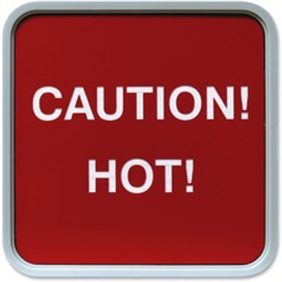 Xstamper Designer Framed Wall/Door Sign - 4" Holding Width x 4" Holding Height - Square Shape - Wall, Door - Rounded Corner - Plastic - Gray - 1 Each