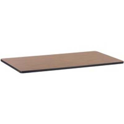 Lorell Classroom Activity Tabletop - High Pressure Laminate (HPL), Medium Oak Rectangle Top - 30" Table Top Width x 60" Table Top Depth x 1.13" Table Top Thickness - Assembly Required - 1 Each