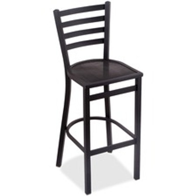 Holland Bar Stools OD400 Outdoor Stool - Black Frame Color - Steel Frame Material - 1 Each
