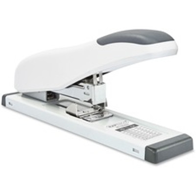 Rapesco HD-100 Heavy Duty Stapler - Staples Upto 100 Sheet of 80g/m&#178; Paper - Holds Upto 105 Staple - Half Strip - Staple Size:  - 24/0.24" , - 24/0.31" , No.9230.51" , No.9230.24" - Top Loading - White - 1 Each