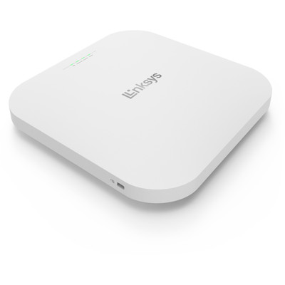 Linksys LAPAX3600C Dual Band 802.11ax 3.52 Gbit/s Wireless Access Point - TAA Compliant - 2.40 GHz, 5 GHz - 8 x Internal Antenna(s) - Internal - MIMO Technology - 2 x Network (RJ-45) - 2.5 Gigabit Ethernet, Gigabit Ethernet - 24 W - Ceiling Mounta...