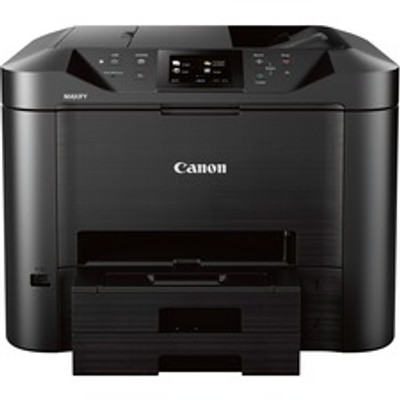 Canon MAXIFY MB5420 Wireless Inkjet Multifunction Printer - Color - Black - Copier/Fax/Printer/Scanner - 600 x 1200 dpi Print - Automatic Duplex Print - Up to 30000 Pages Monthly - Color Flatbed Scanner - 1200 dpi Optical Scan - Color Fax - Ethern...