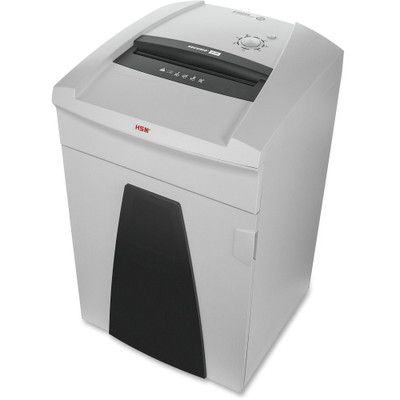 HSM Securio P36 Cross-Cut Shredder - Continuous Shredder - Cross Cut - 31 Per Pass - for shredding CD, DVD, Paper, 3.5" Floppy Disk, Staples, Paper Clip - 0.188" x 1.188" Shred Size - P-3 - 20 ft/min - 13" Throat - 38.30 gal Wastebin Capacity - 10...