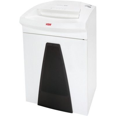 HSM SECURIO B26c L4 Micro-Cut Shredder - Continuous Shredder - Micro Cut - 13 Per Pass - for shredding Paper, Staples, Credit Card, Paper Clip - 0.563" x 0.063" Shred Size - P-4 - 13 ft/min - 12.20" Throat - 14.50 gal Wastebin Capacity - 580 W - W...
