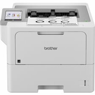 Brother HL-L6415DW Desktop Wireless Laser Printer - Monochrome - 52 ppm Mono - 1200 x 1200 dpi Print - Automatic Duplex Print - 620 Sheets Input - Ethernet - Wireless LAN - Brother iPrint&Scan, Apple AirPrint, Mopria - 160000 Pages Duty Cycle - Pl...