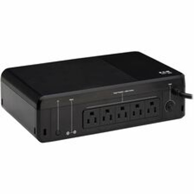 Tripp Lite series BC600R 600VA Desktop/Surface/Wall Mountable UPS - Desktop/Surface/Wall Mountable - 8 Hour Recharge - 1.50 Minute Stand-by - 120 V AC Input - 120 V AC Output - Single Phase - Pulse-width Modulated Sine Wave - 4 x NEMA 5-15R Recept...