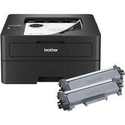 Brother HL-L2460DWXL Desktop Wired Laser Printer - Monochrome - 34 ppm Mono - 1200 x 1200 dpi Print - Automatic Duplex Print - 251 Sheets Input - Ethernet - Wireless LAN - Apple AirPrint, Mopria, Brother Mobile Connect, Wi-Fi Direct - Plain Paper ...