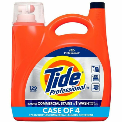 Tide Liquid Laundry Detergent - For Multipurpose - Ready-To-Use - Liquid - 105 fl oz (3.3 quart) - 80 Loads - Recommended For: Stain Remover - PVC Free, Phthalate-free, Triclosan-free, Benzene-free, BPA-free, PCBs-free, Alkylphenols-free, PAHs-fre...