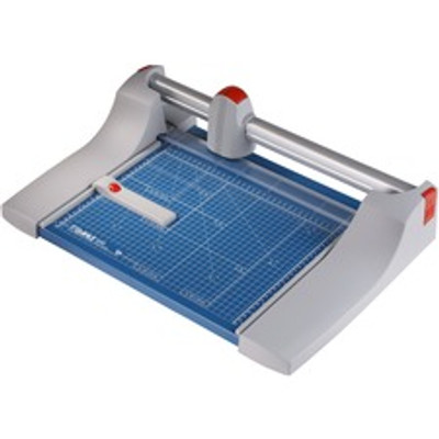 Dahle 440 Premium Rotary Trimmer - 30 Sheet Cutting Capacity - 14" Cutting Length - 4" Height x 15.1" Width x 22" Length - Ground Blade, Self-sharpening Blade, Sturdy, Metal Base, Adjustable Alignment Guide, Bi-Directional Cutting, Dual Cylinder G...