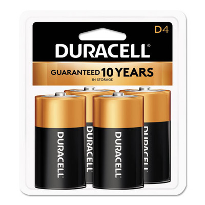 Coppertop Alkaline D Batteries, 4/pack Coppertop Alkaline D Batteries, 4/pack