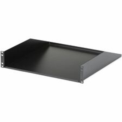 StarTech.com 2U Rack Mount Cantilever Shelf - 125lbs / 56kg - 18 in. Deep - For Server, LAN Switch, Patch Panel - 2U Rack Height x 19" Rack Width x 18" Rack Depth - Rack-mountable - Black - SPCC - 125 lb Static/Stationary Weight Capacity - TAA Com...