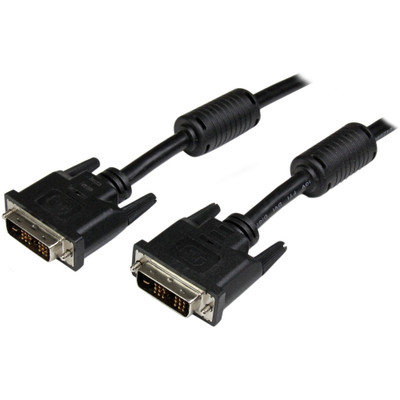 StarTech.com 20 ft DVI-D Single Link Cable - M/M - 20 ft DVI-D Video Cable for PC, Monitor, Projector, Video Device, Desktop Computer, Notebook - First End: 1 x 18-pin DVI-D (Single-Link) Digital Video - Male - Second End: 1 x 18-pin DVI-D Digital...