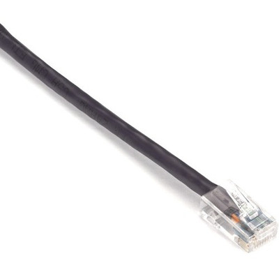 Black Box GigaTrue Cat.6 UTP Patch Network Cable - 6 ft Category 6 Network Cable for Patch Panel, Wallplate, Network Device - First End: 1 x RJ-45 Network - Male - Second End: 1 x RJ-45 Network - Male - 1 Gbit/s - Patch Cable - CM - 24 AWG - Purpl...