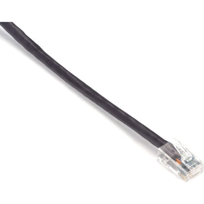 Black Box GigaTrue Cat.6 UTP Patch Network Cable - 1 ft Category 6 Network Cable for Patch Panel, Wallplate, Network Device - First End: 1 x RJ-45 Network - Male - Second End: 1 x RJ-45 Network - Male - 1 Gbit/s - Patch Cable - CM - 24 AWG - Purpl...