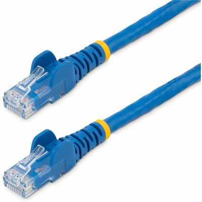StarTech.com 15 ft Blue Snagless Cat6 UTP Patch Cable - ETL Verified - 15 ft Category 6 Network Cable for Network Device, Workstation, Wall Outlet, IP Phone, Hub, Distribution Panel - First End: 1 x RJ-45 Network - Male - Second End: 1 x RJ-45 Net...