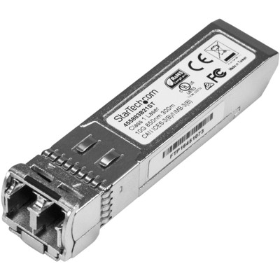 StarTech.com HP 455883-B21 Compatible SFP+ Transceiver Module -10GBASE-SR - For Data Networking, Optical Network - 1 x LC 10GBase-SR Network - Optical Fiber - Multi-mode - 10 Gigabit Ethernet - 10GBase-SR - Hot-pluggable, Hot-swappable - 1 Each - ...