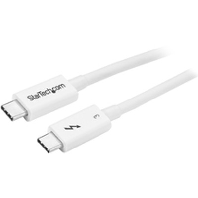 StarTech.com USB Data Transfer Cable - 1.64 ft USB Data Transfer Cable for Notebook, MacBook, Chromebook, Portable Hard Drive, Docking Station, Monitor, Hard Disk Drive Enclosure, Printer, Mobile Phone - First End: 1 x USB 3.1 Type C - Male - Seco...