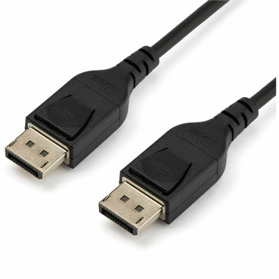 StarTech.com 6.6 ft. (2 m) DisplayPort 1.4 Cable - VESA Certified - 6.56 ft DisplayPort A/V Cable for Desktop Computer, Monitor, TV, Projector, Digital Signage Player - First End: 1 x 20-pin DisplayPort 1.4 Digital Audio/Video - Male - Second End:...