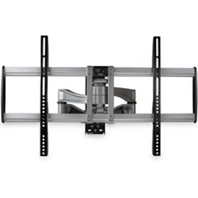 StarTech.com Wall Mount for Flat Panel Display, TV, LCD Display, LED Display, Curved Screen Display - Black, Silver - 1 Display(s) Supported - 32" to 75" Screen Support - 187.39 lb Load Capacity - 200 x 200, 300 x 300, 400 x 200, 400 x 400, 600 x ...