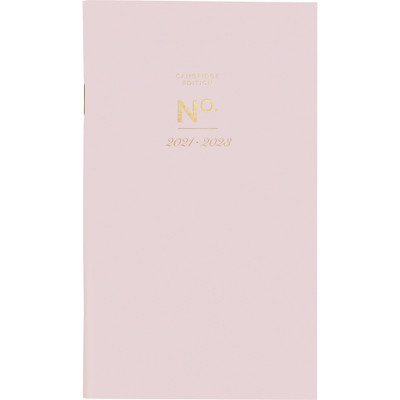 At-A-Glance Academic 2-year Monthly Planner - Pocket - Academic - Monthly - 2 Year - July to June - 1 Month Double Page Layout - Stapled - Pink, Gold Cover - 3.5" Width - Dated Planning Page, Unruled Daily Block, Notes Area, Reference Calendar, Sm...