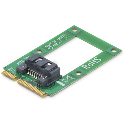 StarTech.com mSATA to SATA HDD / SSD Adapter - Mini SATA to SATA Converter Card - Turn an mSATA host connection into a standard SATA port - mSATA to SATA Adapter - Mini SATA to SATA - Mini SATA to SATA Adapter - mSATA to SATA 7pin - mSATA to SATA ...
