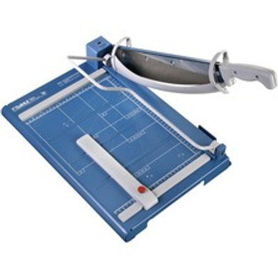 Dahle 564 Premium Guillotine Trimmer - 40 Sheet Cutting Capacity - 14" Cutting Length - 4" Height x 12.3" Width x 18.8" Length - Safety Guard, Self-sharpening, Sturdy, Non-skid Rubber Feet, Laser Guide, Screened Guide, Burr-free Cut, Durable, Warp...