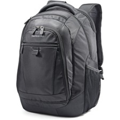 Samsonite Tectonic 2 Carrying Case (Backpack) for 15.6" iPad Notebook - Black - Shock Resistant Interior, Slip Resistant Shoulder Strap - Poly Ballistic Body - Tricot Interior Material - Shoulder Strap, Handle - 16.9" Height x 12.2" Width x 8.2" D...