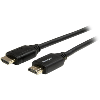 StarTech.com Premium High Speed HDMI Cable with Ethernet - 4K 60Hz - 3 m (10 ft) - 10 ft HDMI Video Cable for Audio/Video Device, Home Theater System - First End: 1 x 19-pin HDMI 2.0 Digital Audio/Video - Male - Second End: 1 x 19-pin HDMI 2.0 Dig...