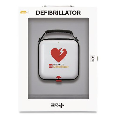 LIFEPAK CR2 Wi-Fi Alarmed Cabinet, Fully Automatic, English/Spanish, Handle