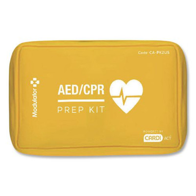 CardiAct AED/CPR Prep Kit, 10 Pieces, Fabric Case