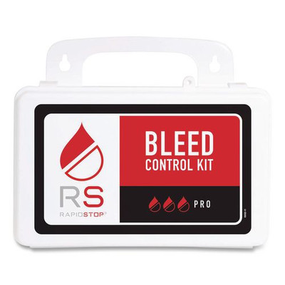 Pro Bleed Control Kit - EMS, 12 Pieces, Plastic Case