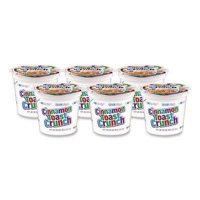 Cinnamon Toast Crunch Cereal, Single-Serve 2 oz Cup, 6/Pack