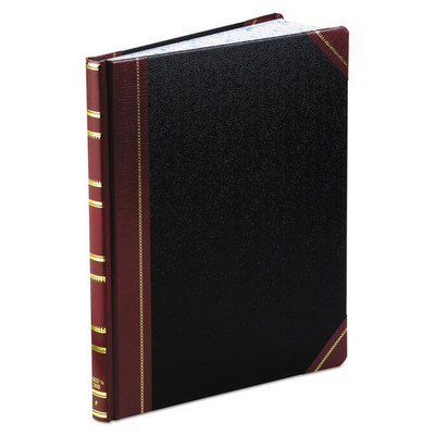 Extra-durable Bound Book, Single-page Record-rule Format, Black/maroon/gold Cover, 11.94 X 9.78 Sheets, 300 Sheets/book Extra-durable Bound Book, Single-page Record-rule Format, Black/maroon/gold Cover, 11.94 X 9.78 Sheets, 300 Sheets/book